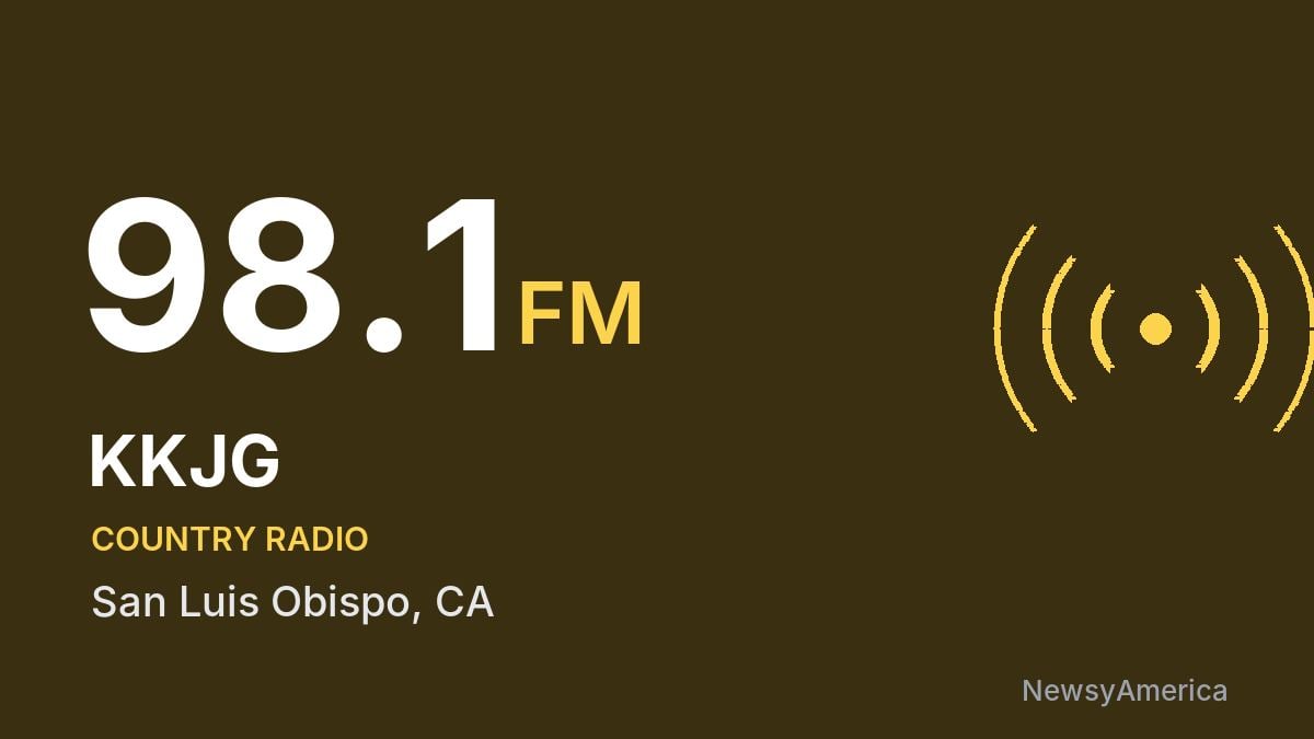 KKJG 98.1 FM – San Luis Obispo