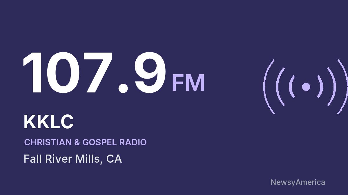 KKLC 107.9 FM – Fall River Mills