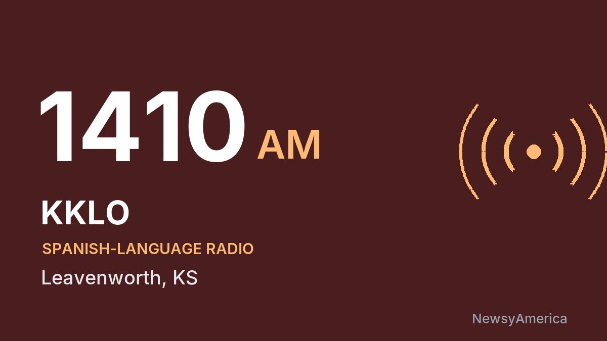 KKLO 1410 AM – Leavenworth
