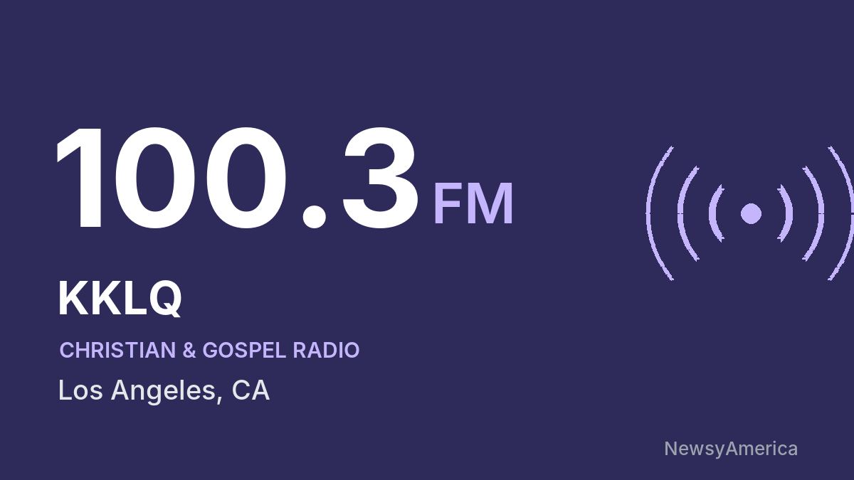 KKLQ 100.3 FM – Los Angeles