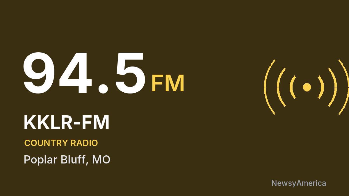 KKLR-FM 94.5 FM – Poplar Bluff