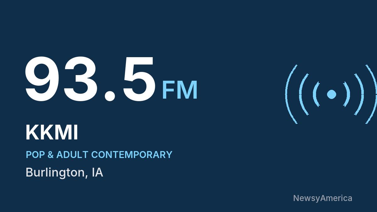 KKMI 93.5 FM – Burlington