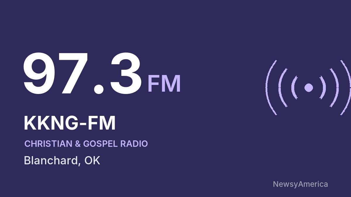 KKNG-FM 97.3 FM – Blanchard