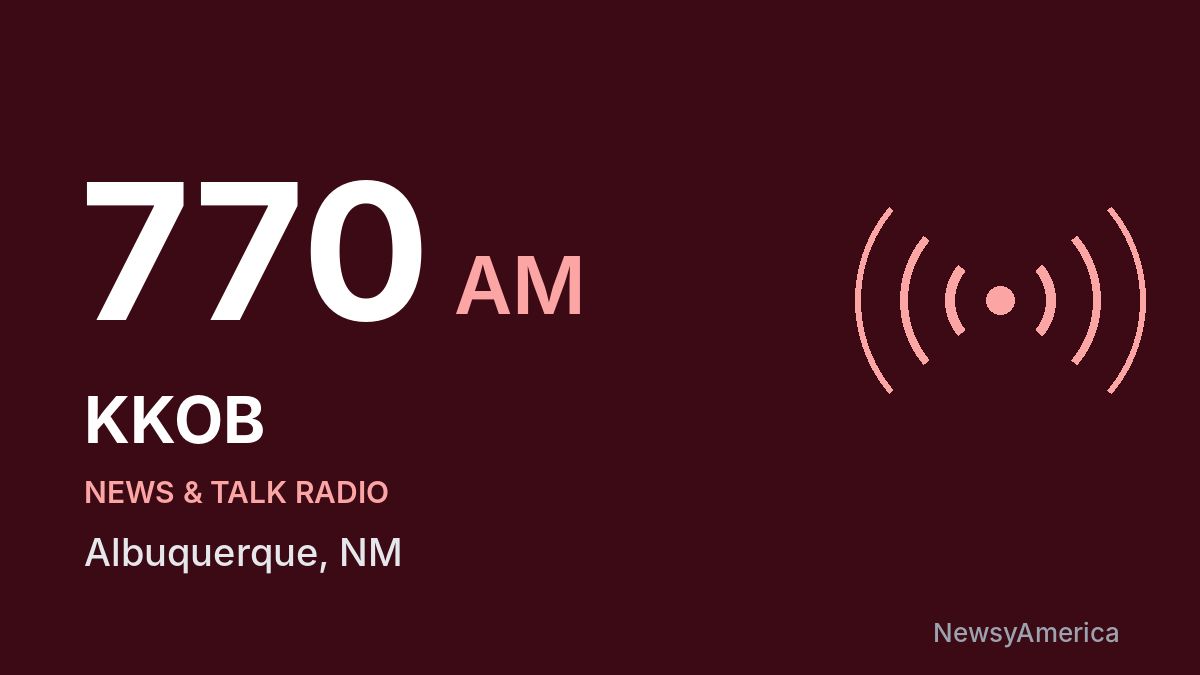 KKOB 770 AM – Albuquerque