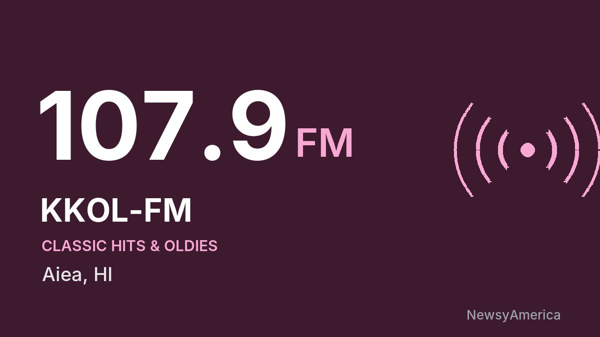 KKOL-FM 107.9 FM – Aiea