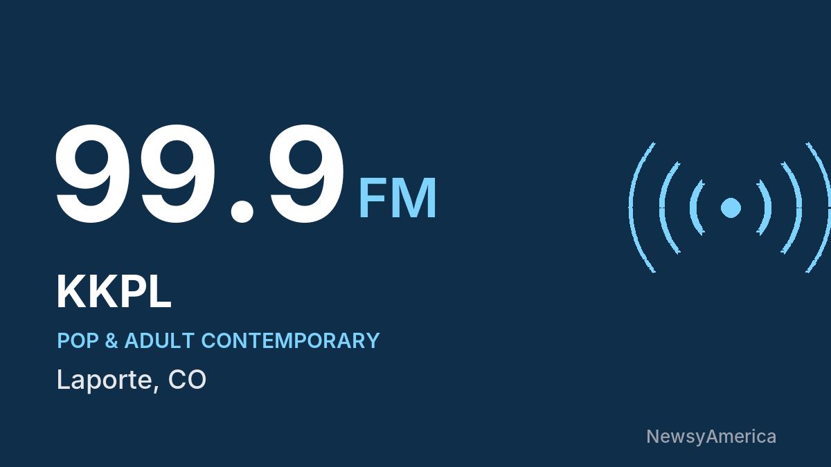 KKPL 99.9 FM – Laporte