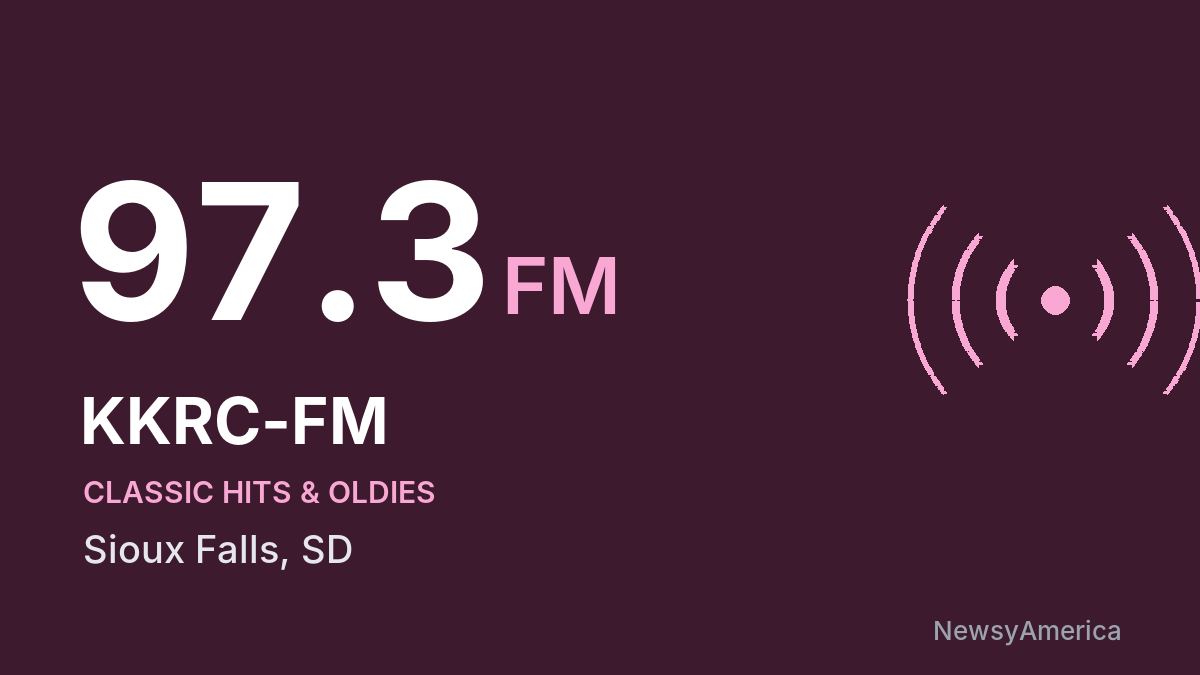 KKRC-FM 97.3 FM – Sioux Falls