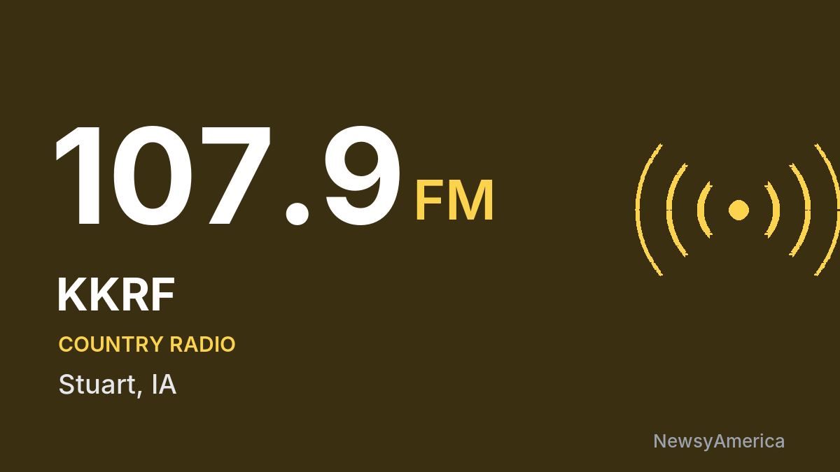 KKRF 107.9 FM – Stuart