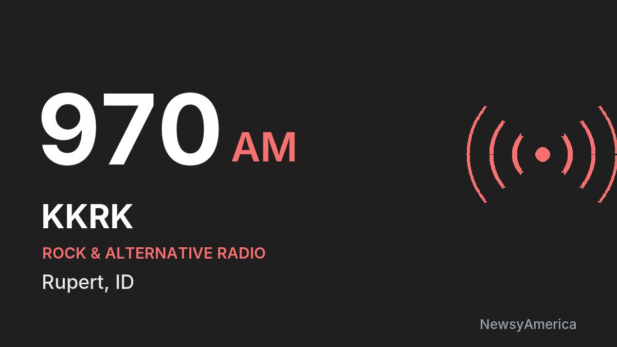 KKRK 970 AM – Rupert
