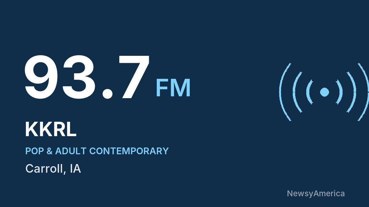 KKRL 93.7 FM – Carroll