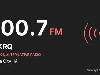 KKRQ 100.7 FM, Iowa City, IA