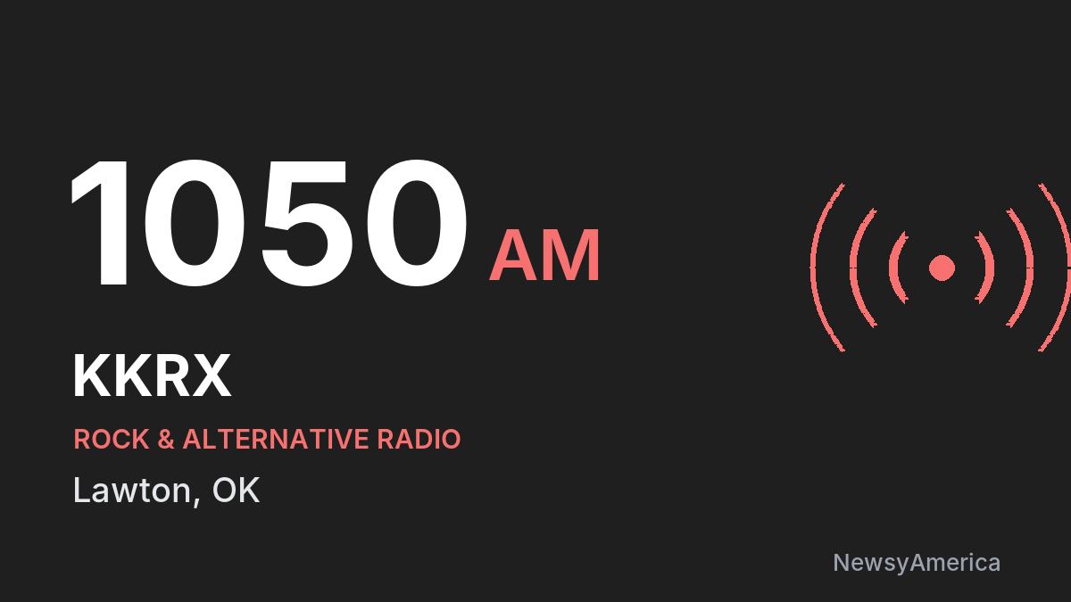 KKRX 1050 AM – Lawton