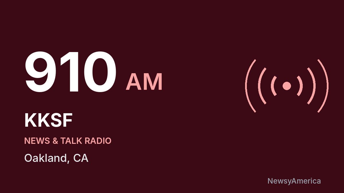 KKSF 910 AM – Oakland