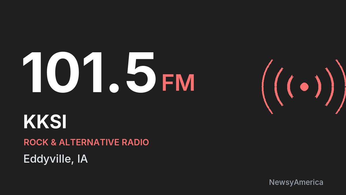 KKSI 101.5 FM – Eddyville