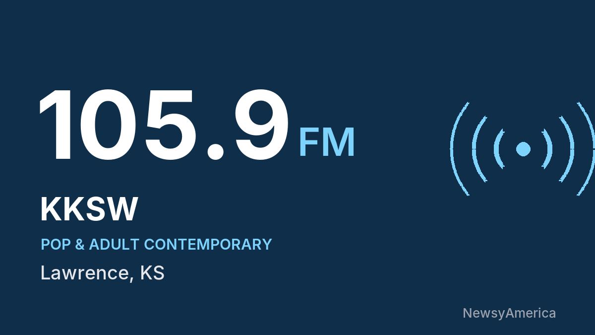 KKSW 105.9 FM – Lawrence