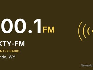 KKTY-FM 100.1 FM, Glendo, WY