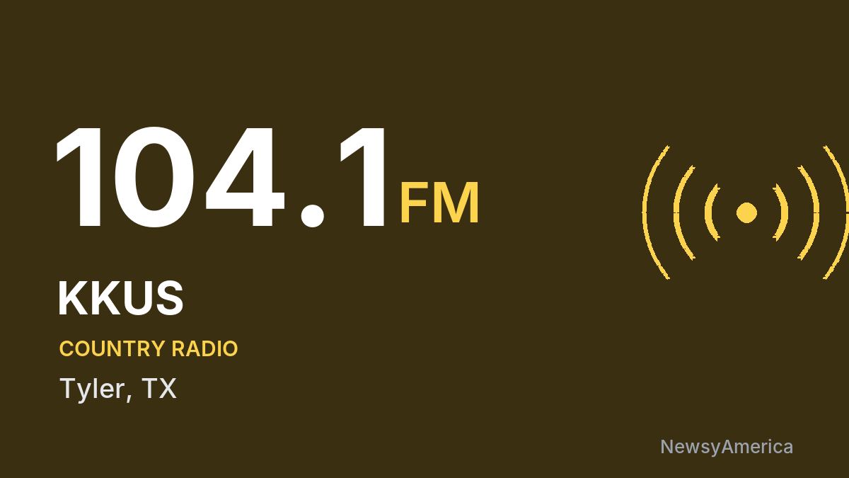 KKUS 104.1 FM – Tyler