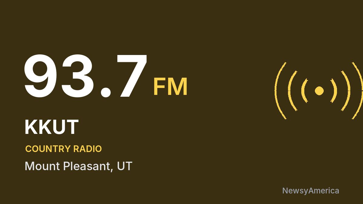 KKUT 93.7 FM – Mount Pleasant