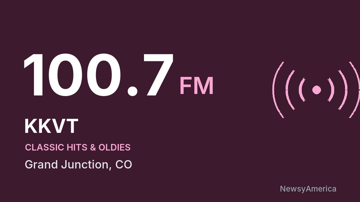 KKVT 100.7 FM – Grand Junction