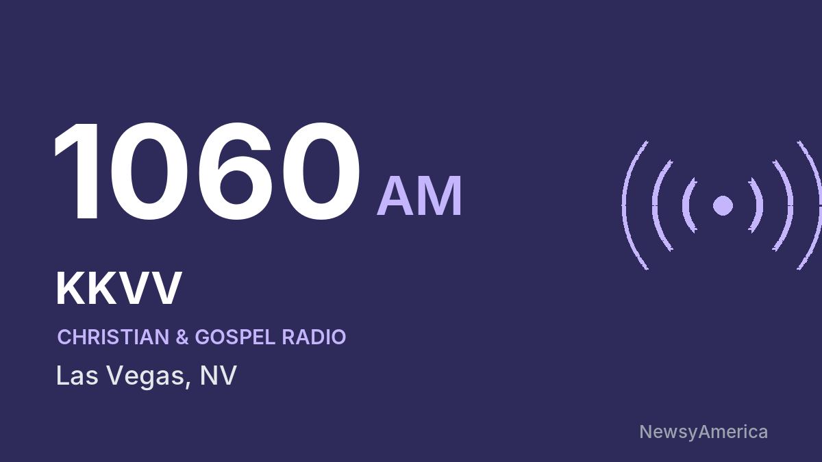 KKVV 1060 AM – Las Vegas