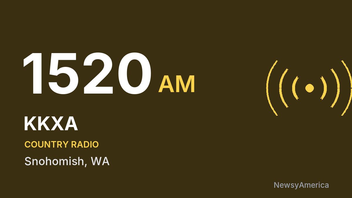 KKXA 1520 AM – Snohomish