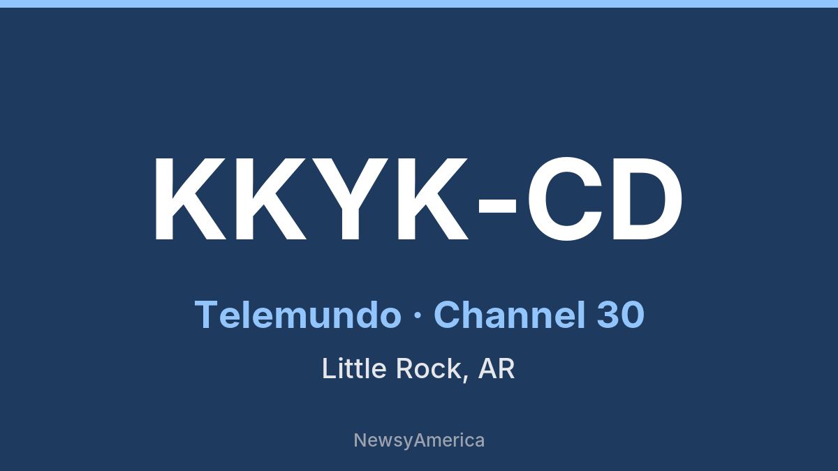 KKYK-CD – Telemundo 30 Little Rock