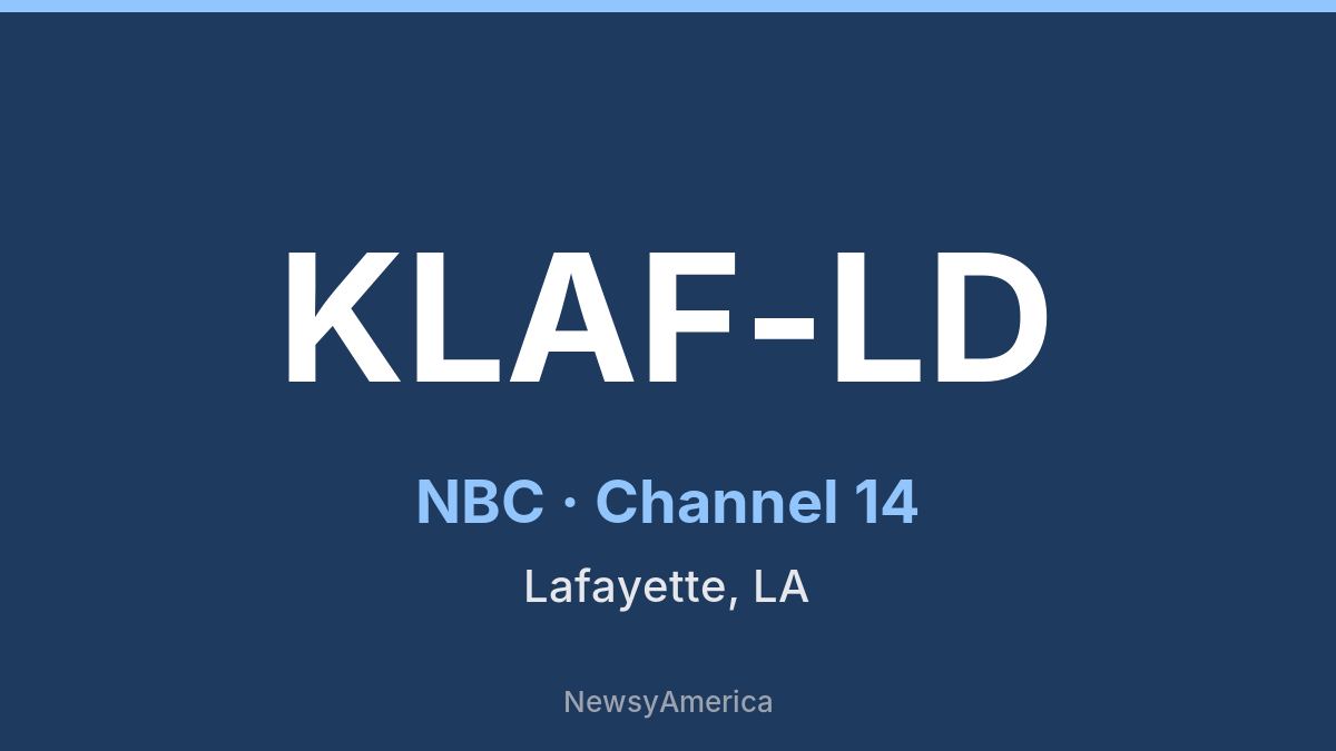 KLAF-LD – NBC 14 Lafayette