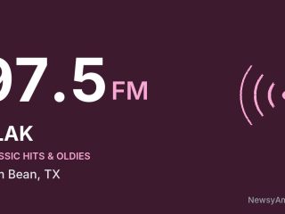 KLAK 97.5 FM, Tom Bean, TX