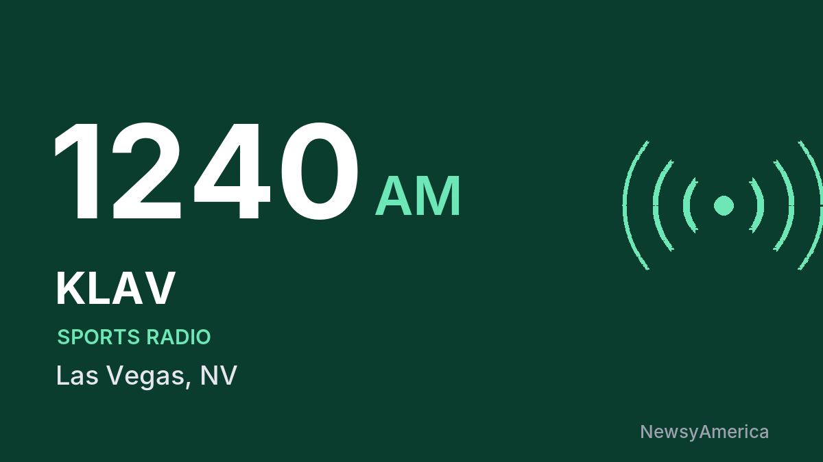 KLAV 1240 AM – Las Vegas