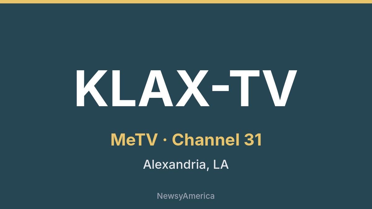KLAX-TV – MeTV 31 Alexandria