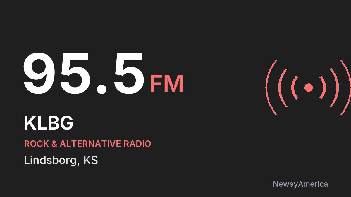 KLBG 95.5 FM – Lindsborg