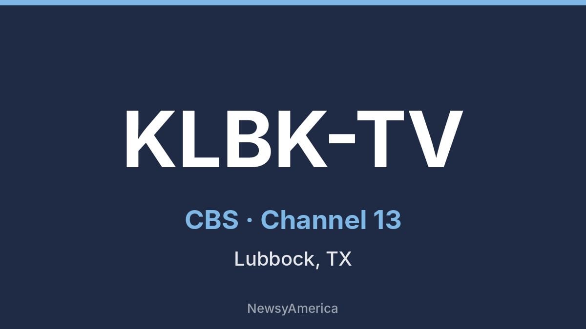 KLBK-TV – CBS 13 Lubbock