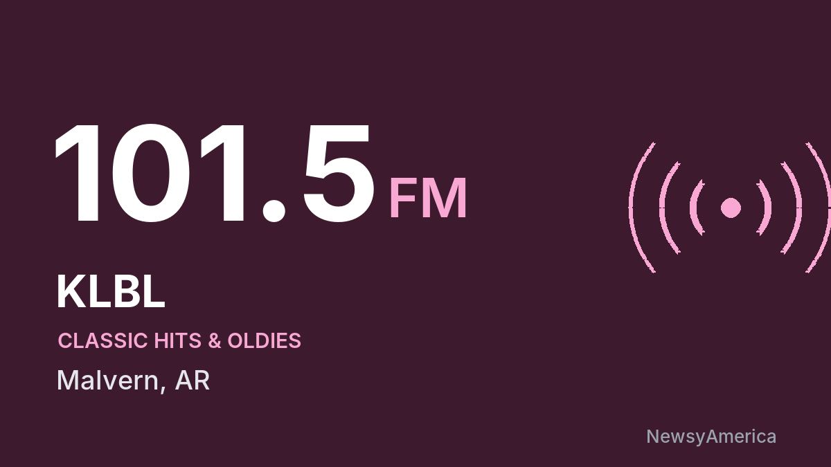 KLBL 101.5 FM – Malvern