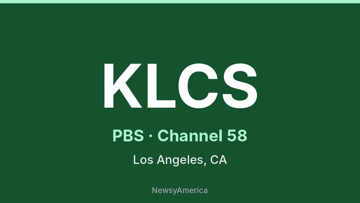 KLCS – PBS 58 Los Angeles