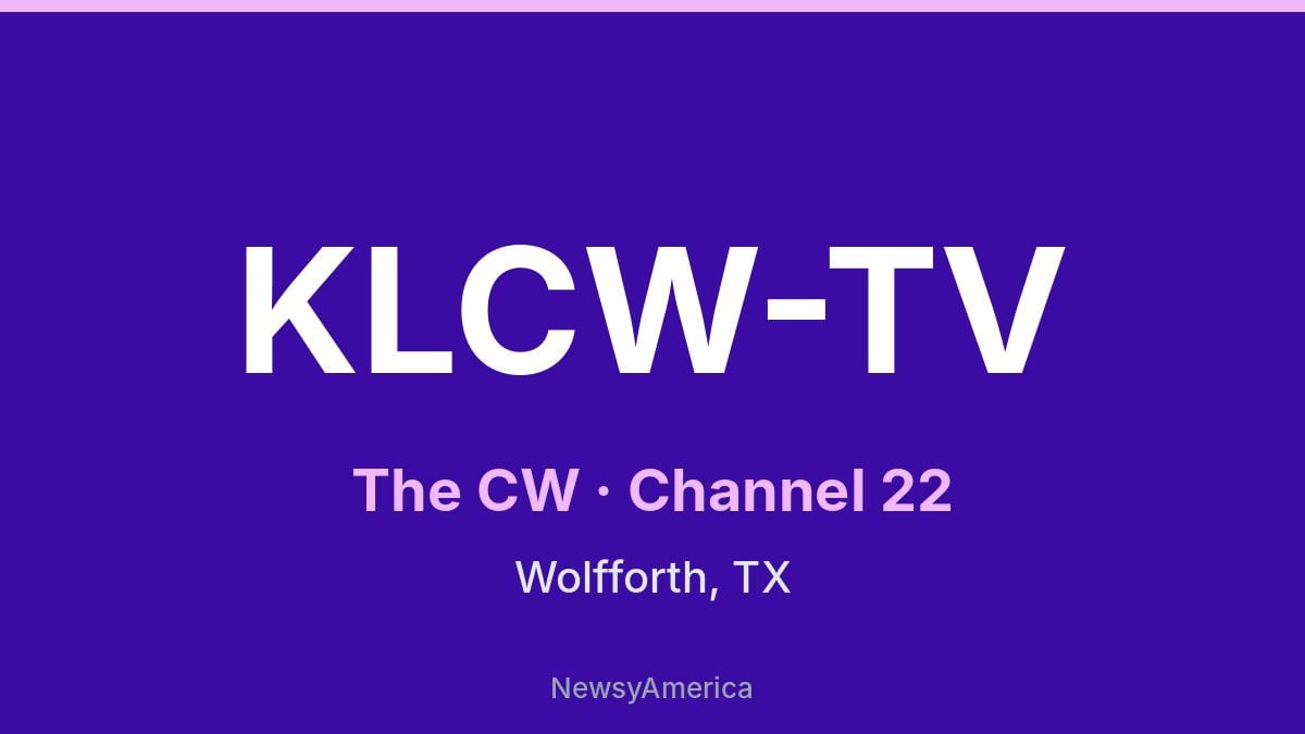 KLCW-TV – The CW 22 Lubbock