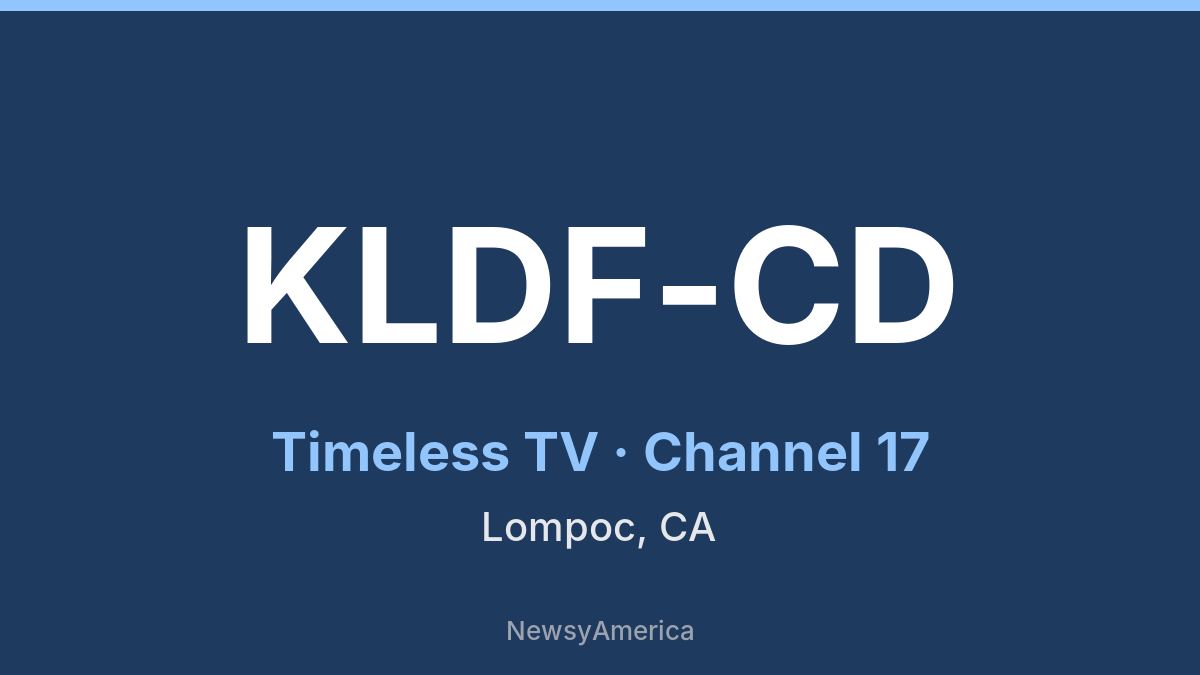 KLDF-CD – Timeless TV 17 Santa Barbara