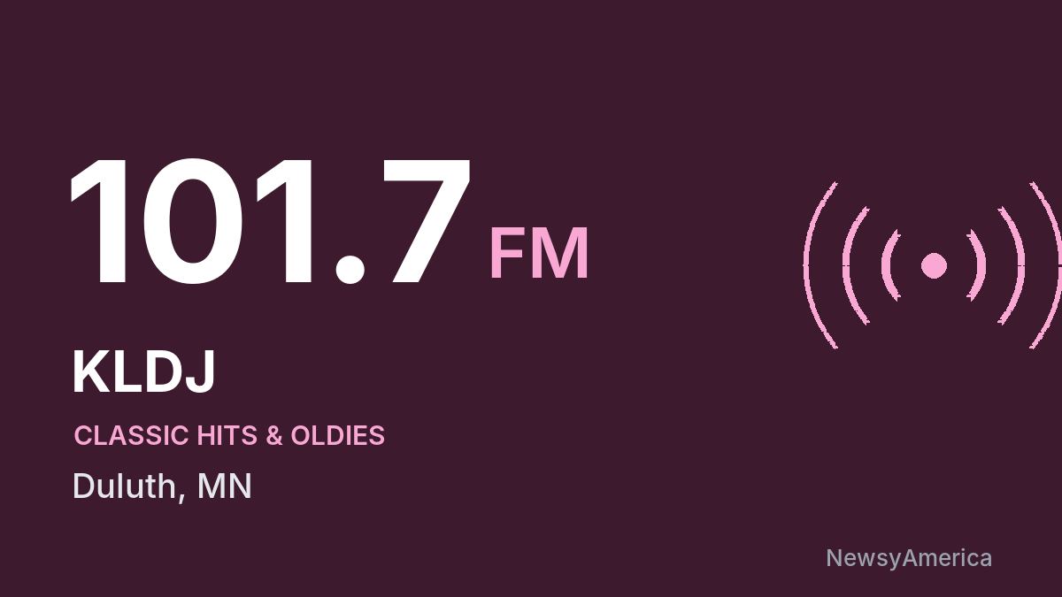 KLDJ 101.7 FM – Duluth