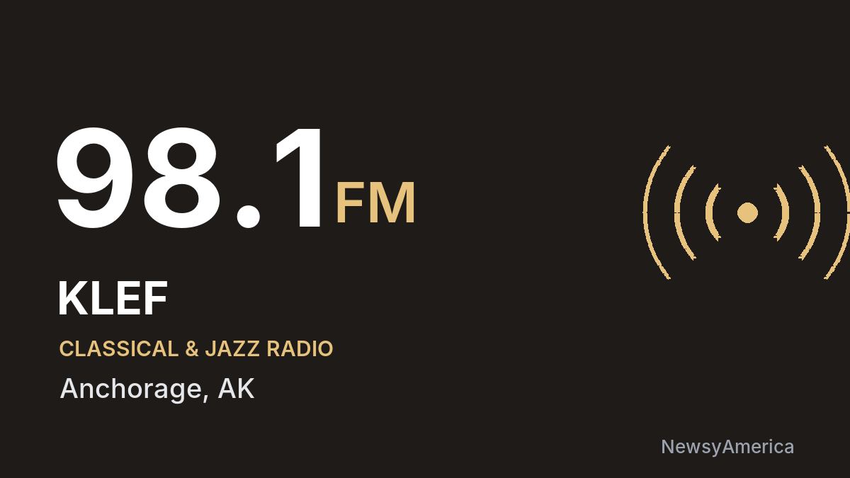 KLEF 98.1 FM – Anchorage