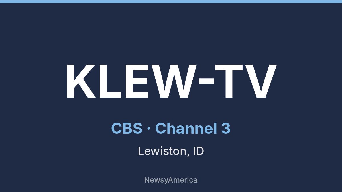 KLEW-TV – CBS 3 Yakima
