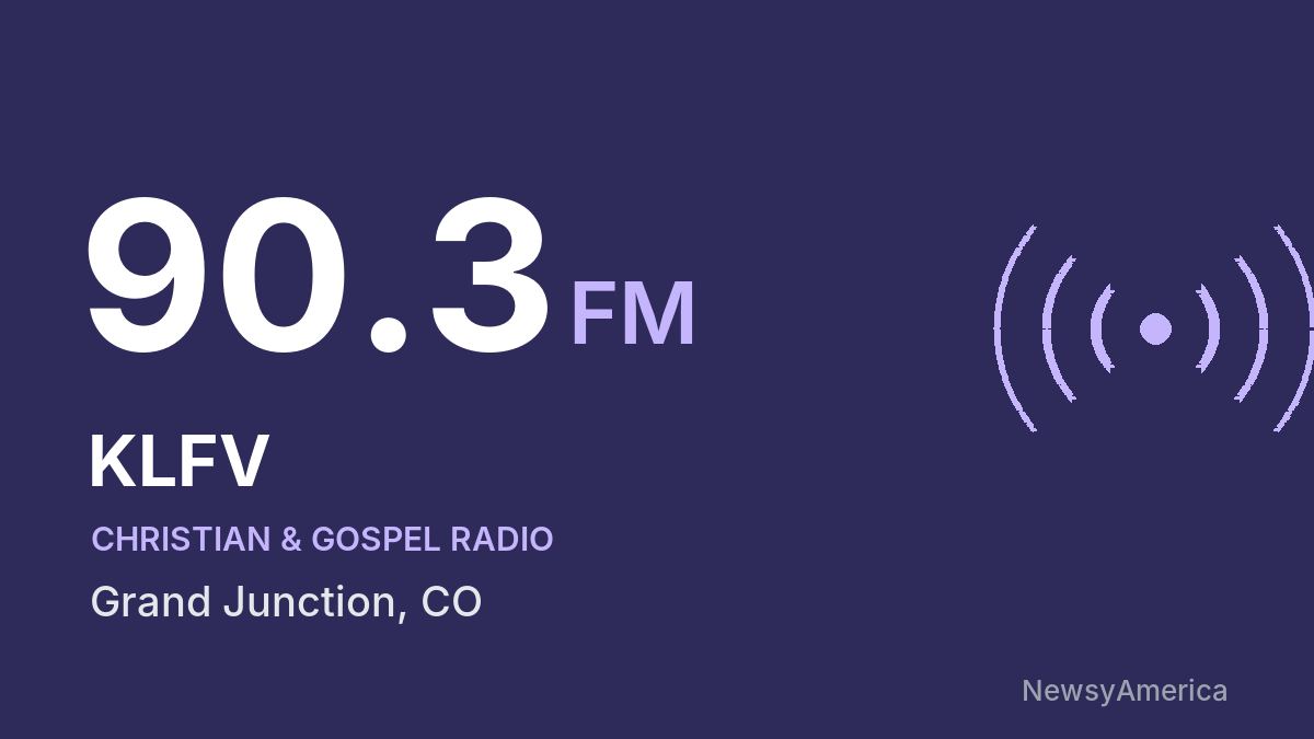 KLFV 90.3 FM – Grand Junction
