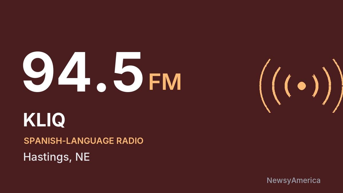 KLIQ 94.5 FM – Hastings