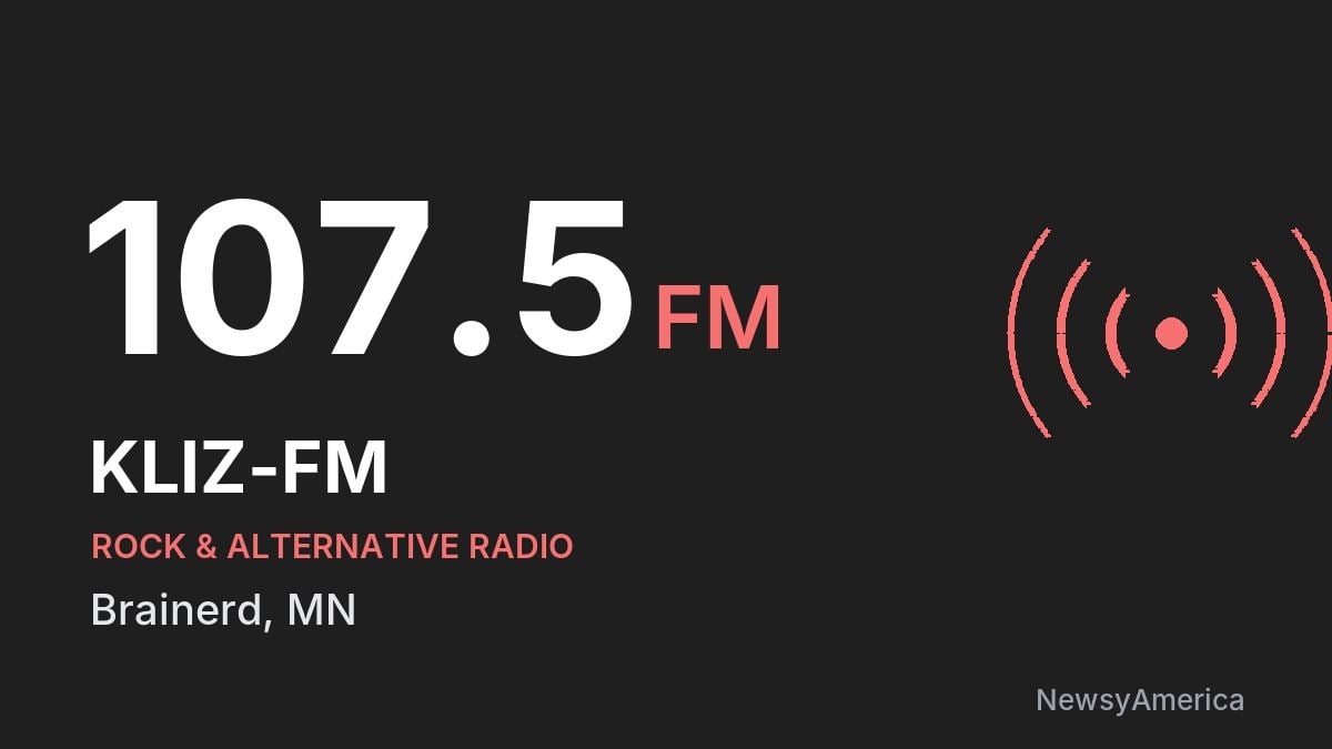 KLIZ-FM 107.5 FM – Brainerd