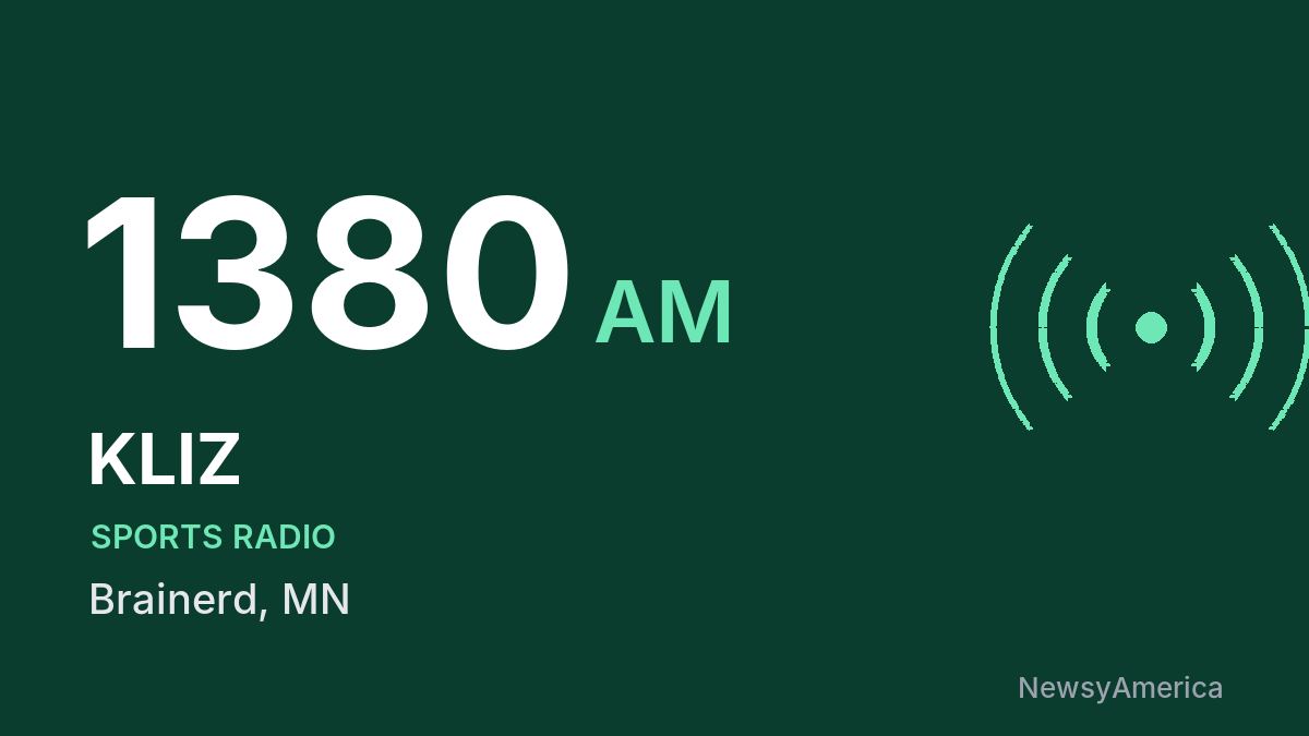 KLIZ 1380 AM – Brainerd