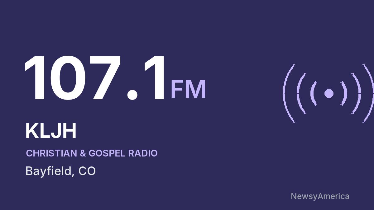 KLJH 107.1 FM – Bayfield