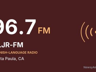 KLJR-FM 96.7 FM, Santa Paula, CA