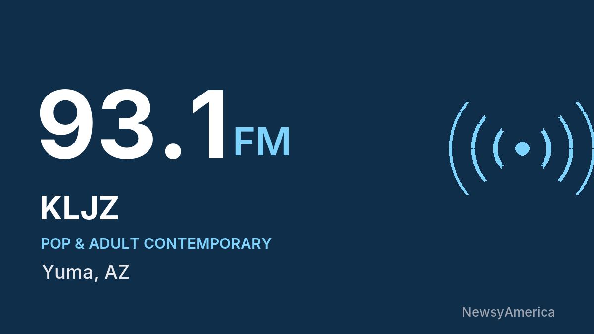 KLJZ 93.1 FM – Yuma