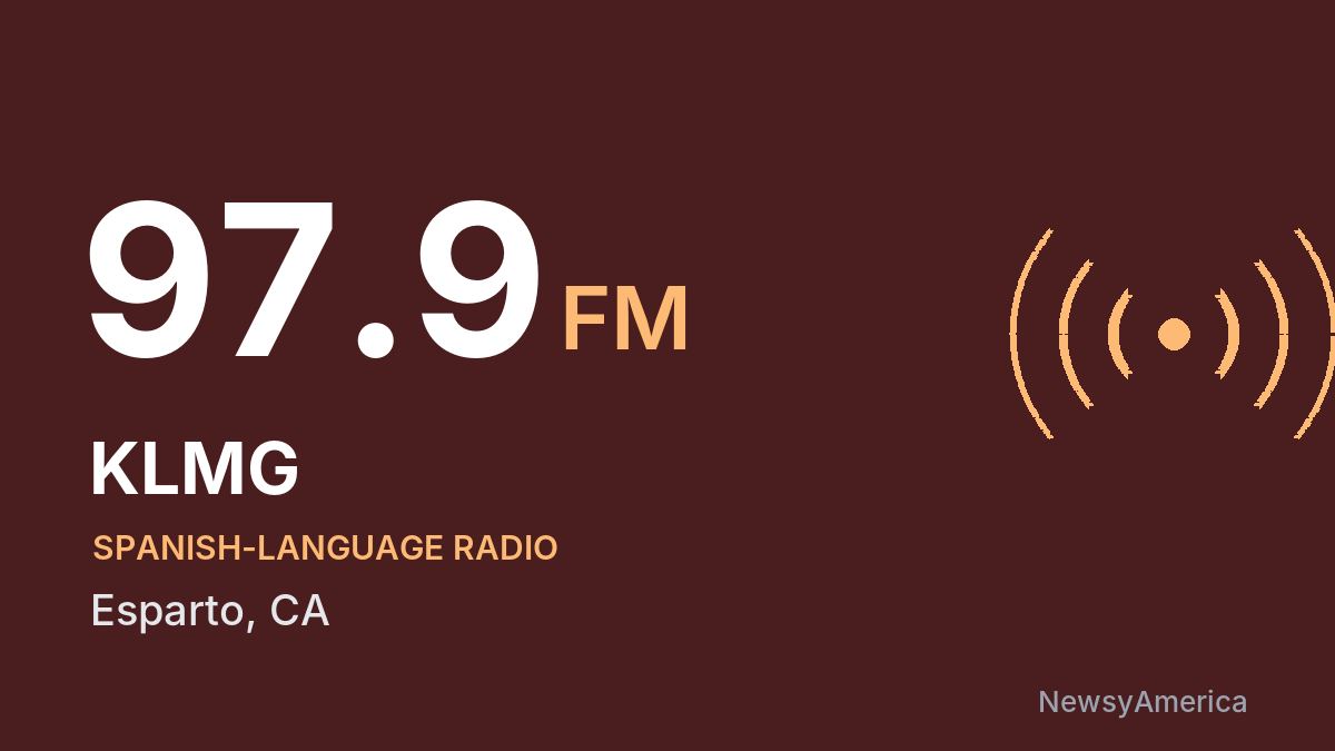 KLMG 97.9 FM – Esparto