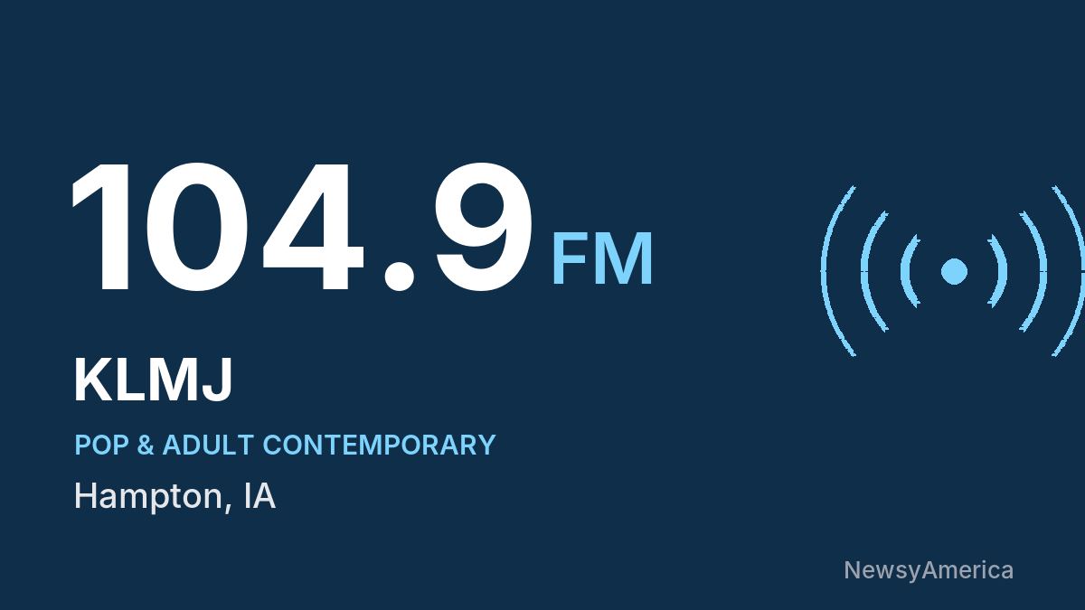 KLMJ 104.9 FM – Hampton