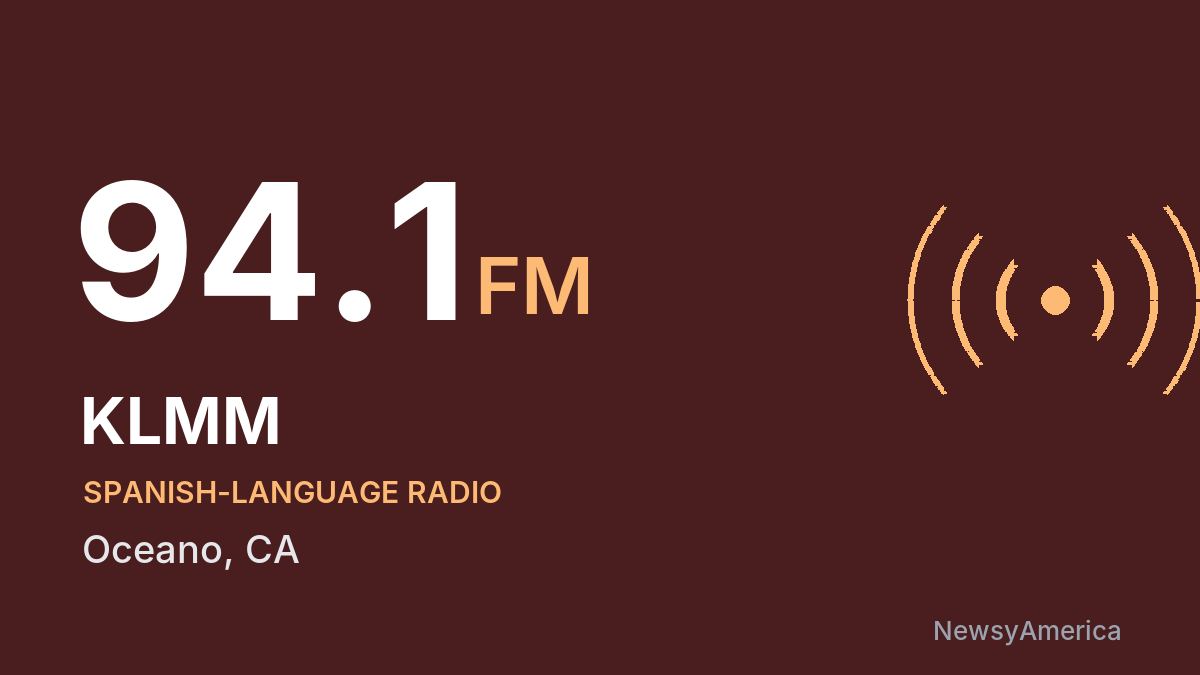 KLMM 94.1 FM – Oceano