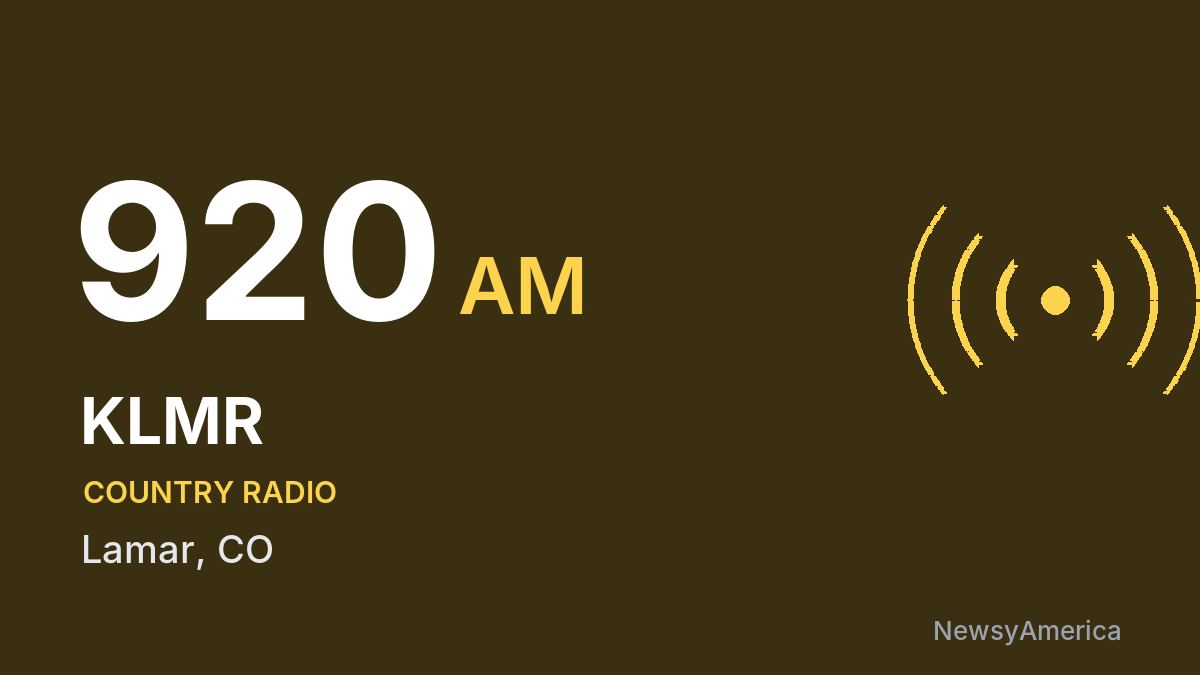 KLMR 920 AM – Lamar